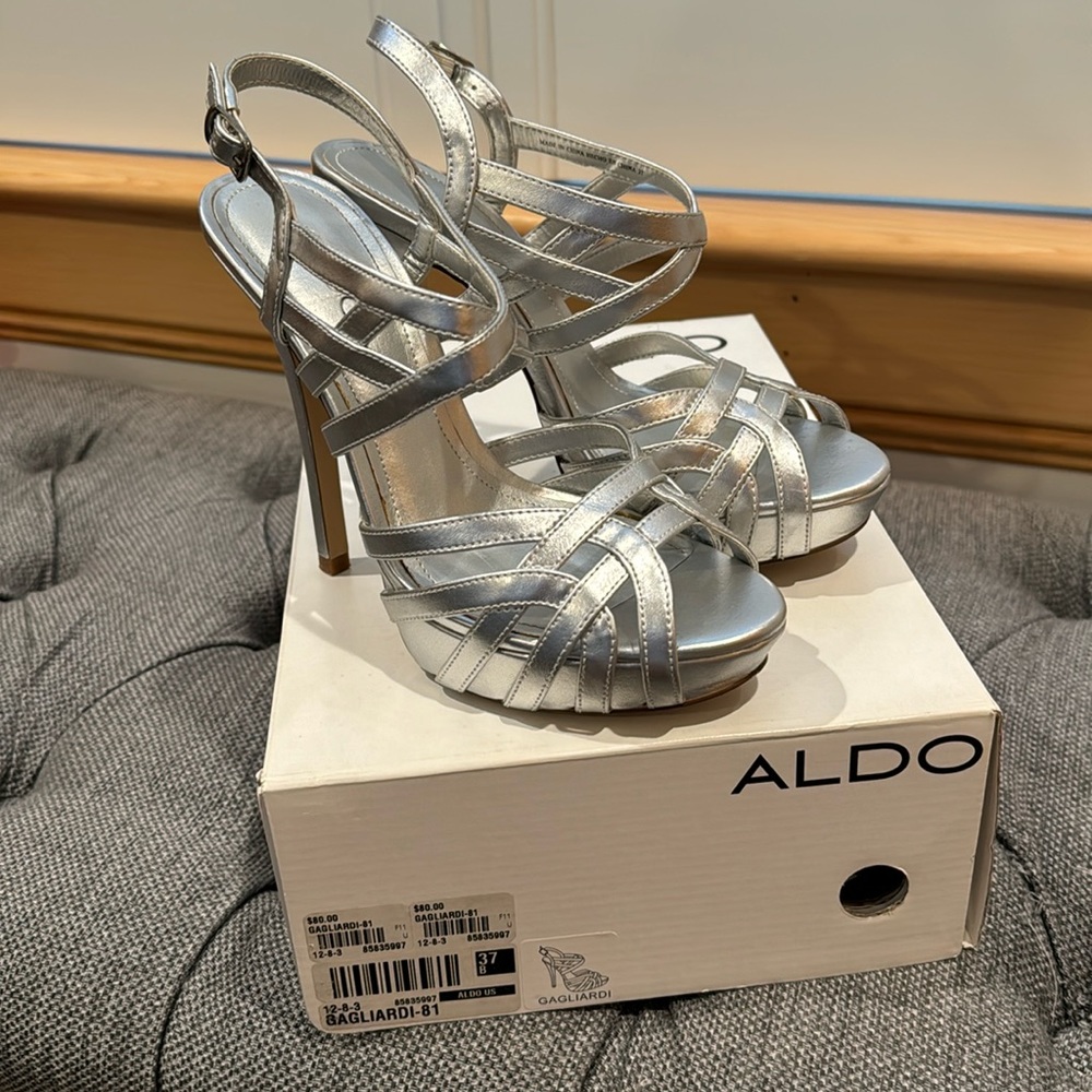 Aldo Strappy Platform Sandals